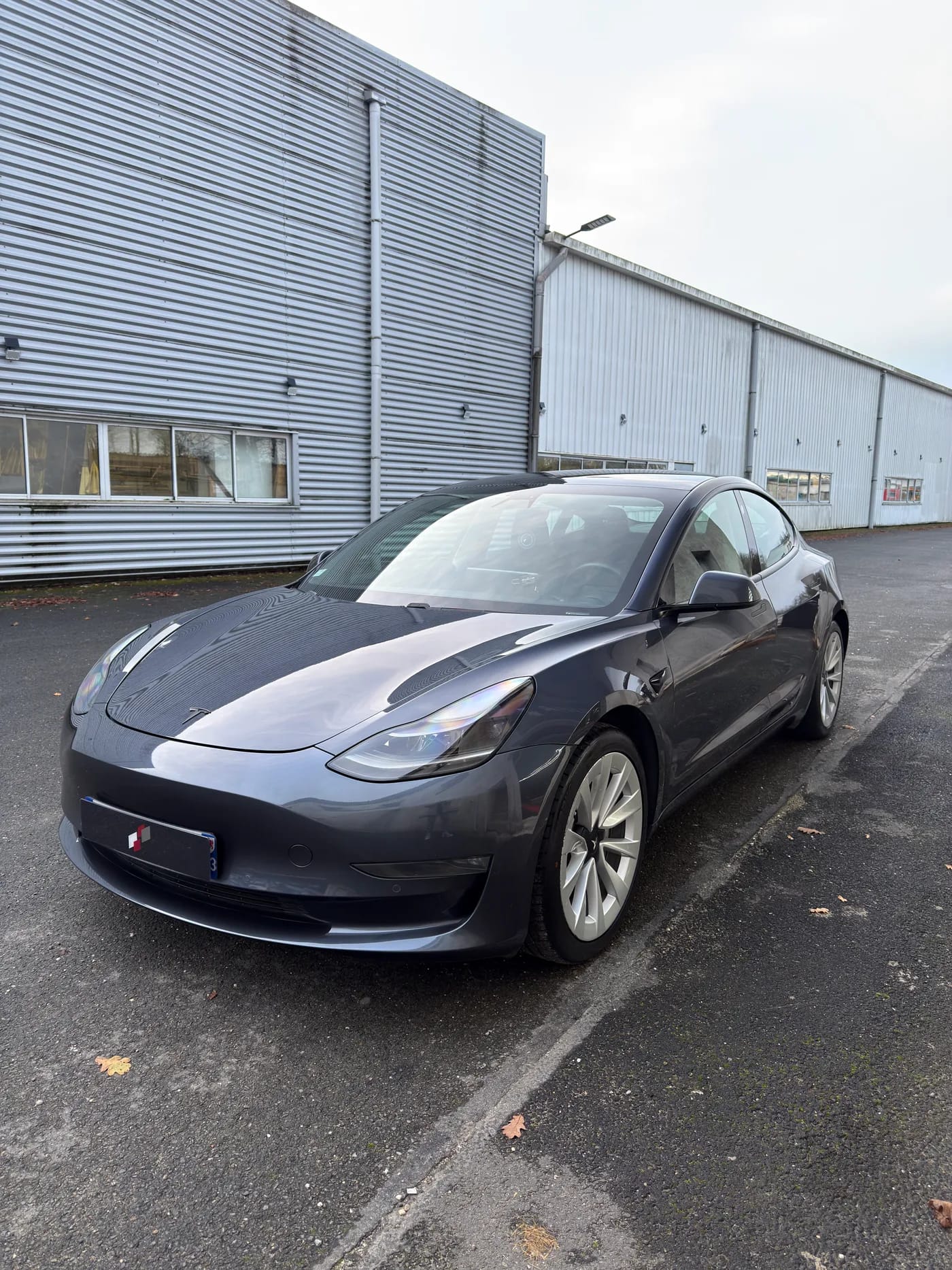 Tesla Model 3 — Protection ceramique — Initial Detailing, atelier de Sadirac près de Bordeaux