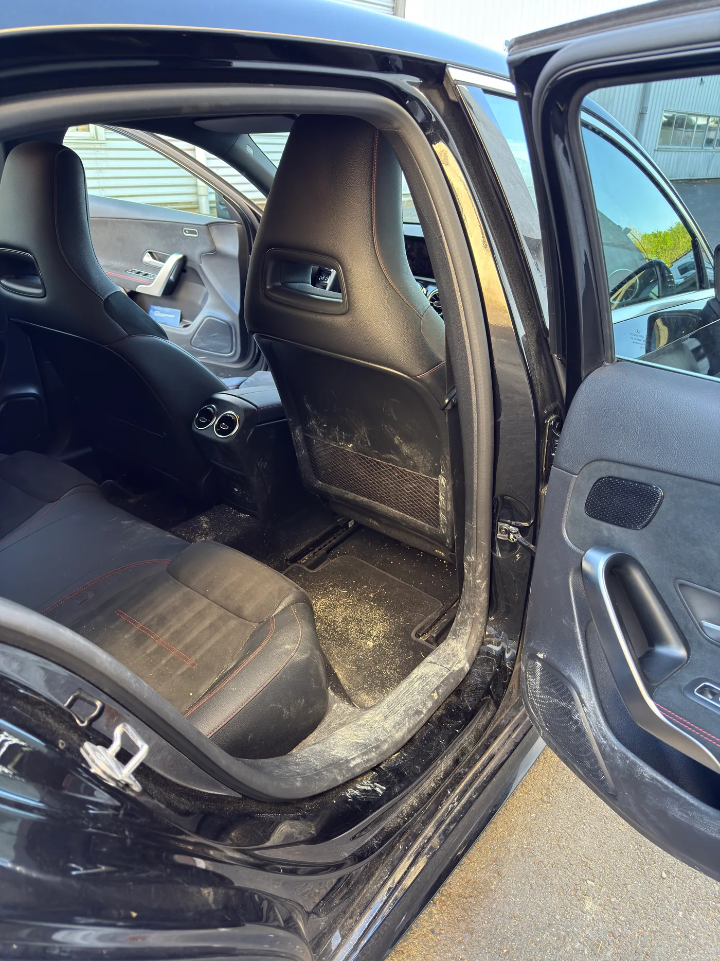 Siege Golf GTI avant et apres renovation - avant